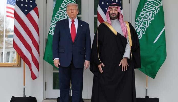 MBS vows $1tr US investments in meeting with Trump