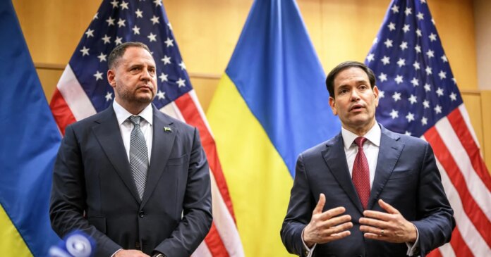 U.S. and Ukraine hail peace plan progress in talks to end war with Russia