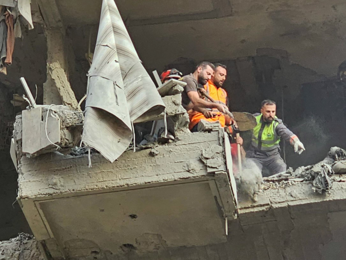 Israel attacks Beirut suburb two days after Lebanon agreed for talks | Israel attacks Lebanon