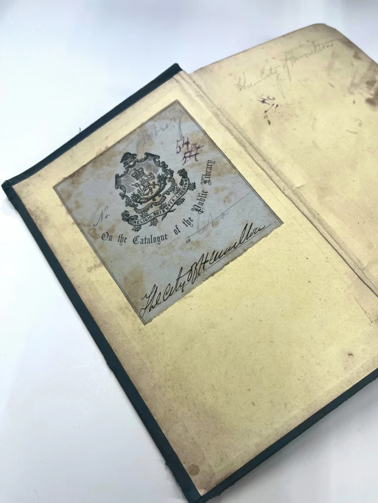 “The Excellent Woman” Hamilton Library book.