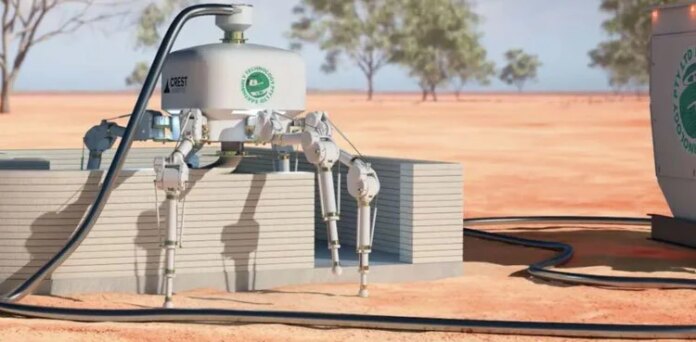 Spider robot promises to build houses in just one day