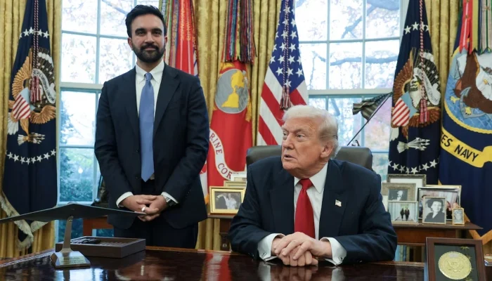 US President Donald Trump meets with New York City Mayor-elect Zohran Mamdani at the White House in Washington, DC, US, November 21, 2025. — Reuters