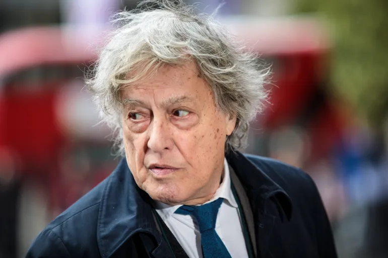 LONDON, ENGLAND - SEPTEMBER 11: British playwright Tom Stoppard arrives at Westminster Abbey for a memorial service for theatre great Sir Peter Hall OBE on September 11, 2018 in London, England. Sir Peter Hall was the former director of the National Theatre and founder of the Royal Shakespeare Company. He died on September 11, 2017 aged 86. (Photo by Jack Taylor/Getty Images)