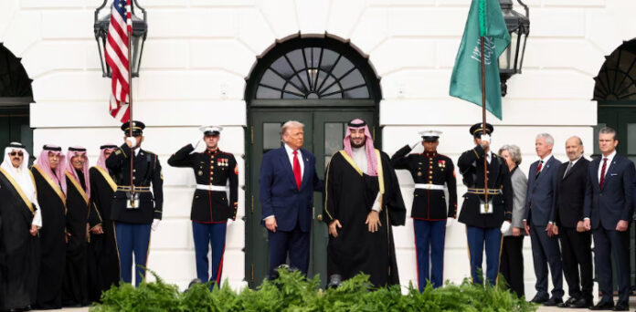 Trump hosts Saudi crown prince for deal-making visit