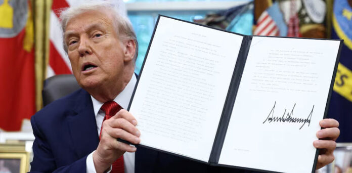 Trump signs bill requiring Epstein files release