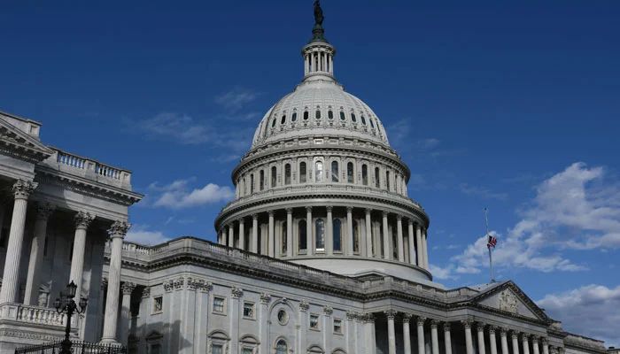 A view of US Capitol Building in Washington on November 10, 2025. — Reuters