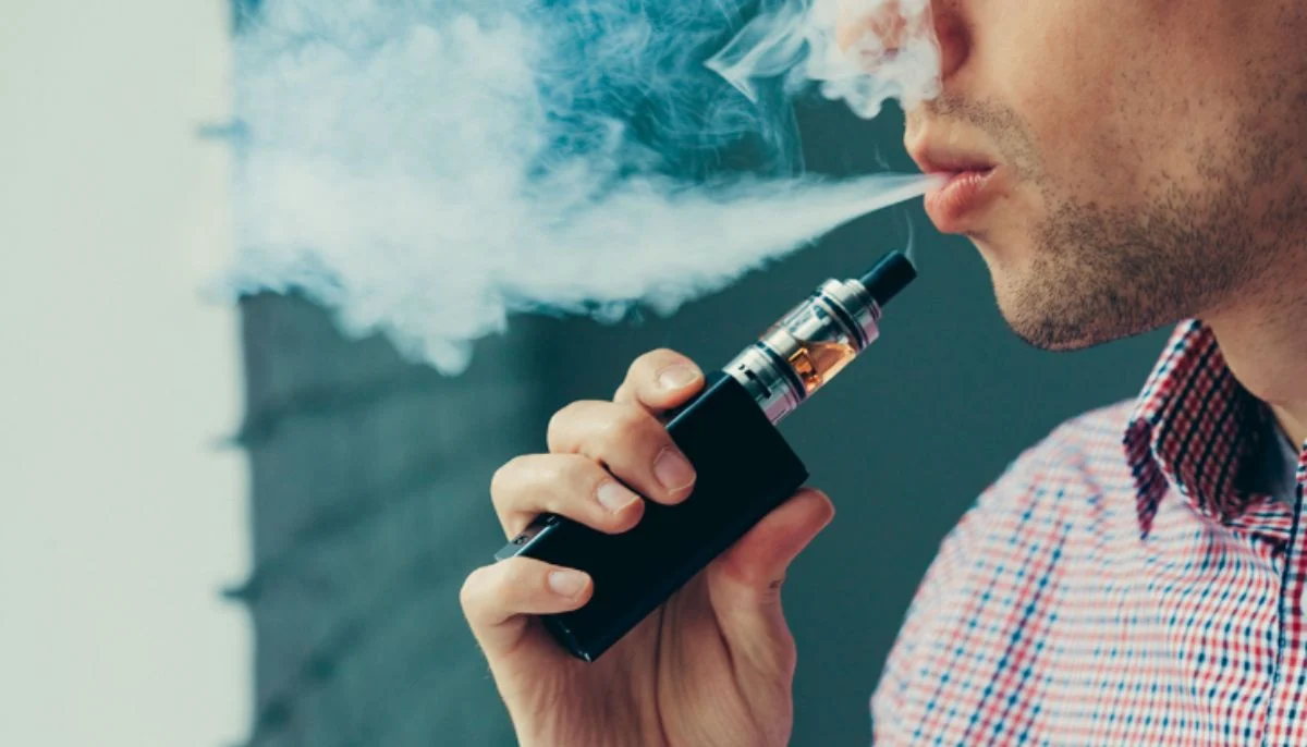 Health effects of vaping or e-cigarettes include lung damage, increase risk of cardiovascular diseases, asthma, anxiety, depression, and negative effects on cognitive thinking