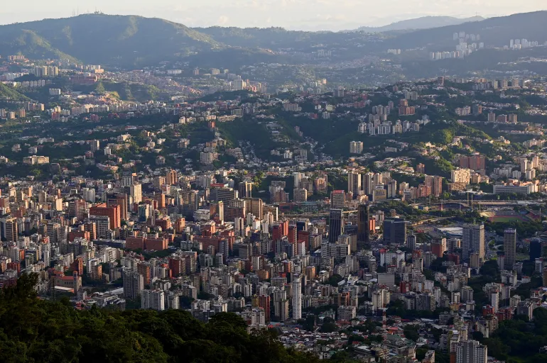 Overview of Caracas amid rising tensions between the administration of U.S. President Donald Trump and Venezuela’s President Nicolas Maduro