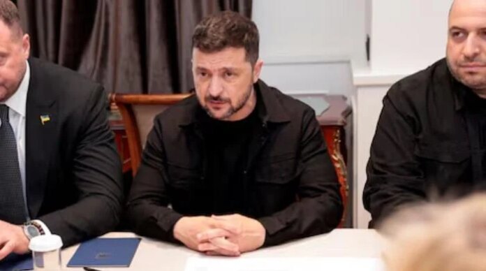 Ukraine's Zelenskiy drops Nato ambition as Berlin peace talks begin