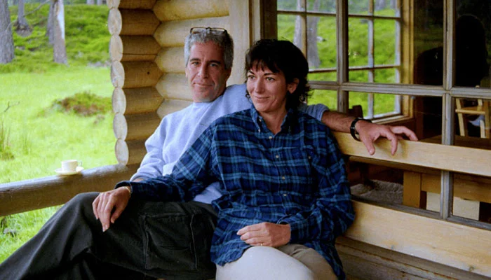 Ghislaine Maxwell and Jeffrey Epstein are seen in this image released by the Department of Justice in Washington, DC, US, on December 19, 2025. — Reuters