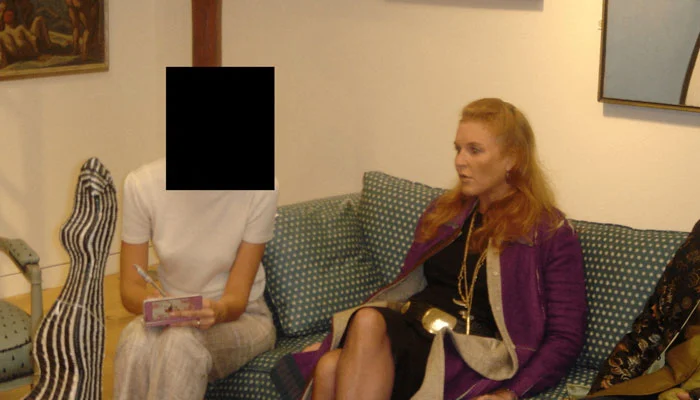 Sarah Ferguson, at the time Britains Duchess of York, is seen in this image released by the Department of Justice in Washington, DC, US, on December 19, 2025. — Reuters
