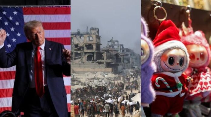 World bids farewell to 2025, a year of Trump, truces and turmoil