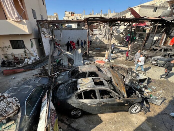 At least three killed in Israeli attack on southern Lebanon’s Sidon | Israel attacks Lebanon News
