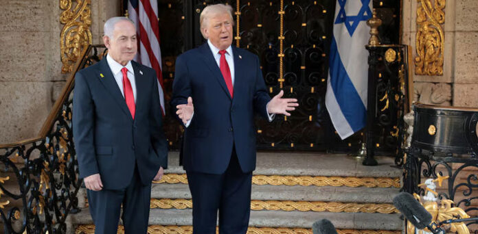 Trump warns Iran of possible strike, urges Hamas to disarm after meeting Netanyahu