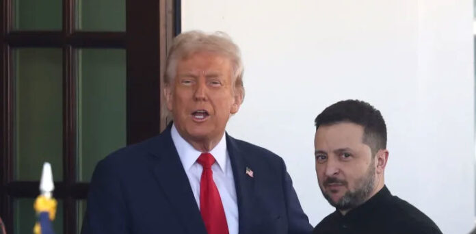 Zelensky looks to close out Ukraine peace deal at Trump meet