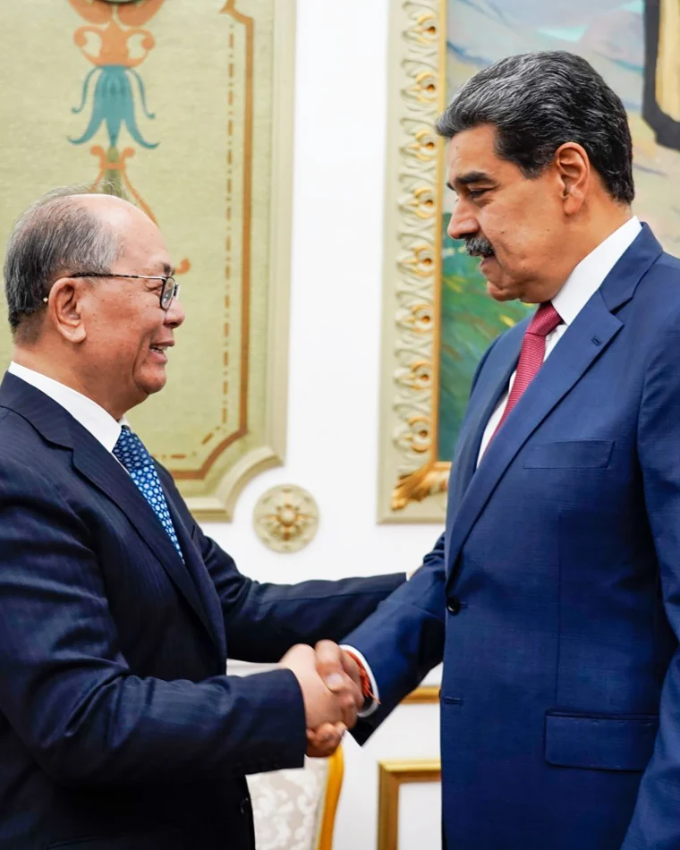 Maduro received Chinese representative hours before Trump's claim he's been captured