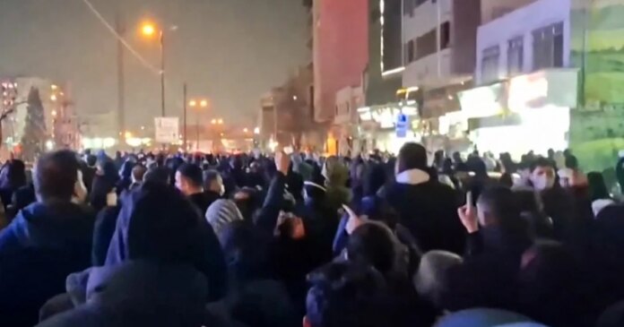Violent crackdown in Iran as Trump warns regime 'we'll start shooting' if more protesters are killed