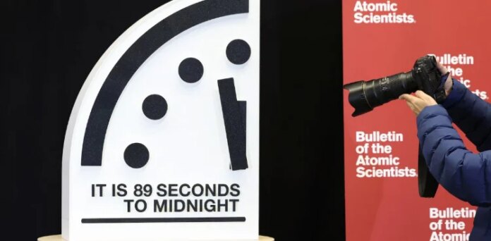 'Doomsday Clock' closer to midnight than ever