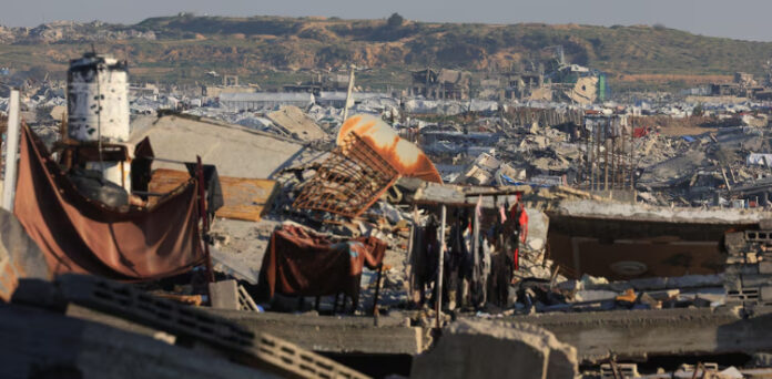 How Israel moved its 'Yellow Line' deeper into a shattered Gaza City neighbourhood