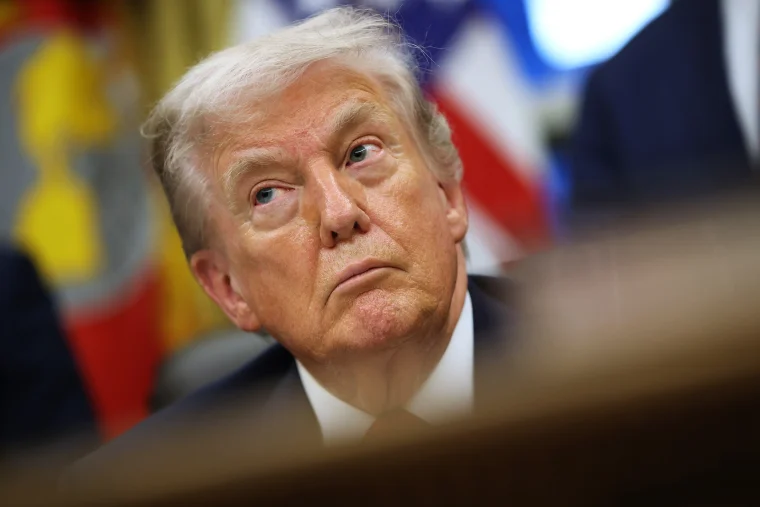 President Trump Makes Announcement On Addiction Recovery Programs In Oval Office