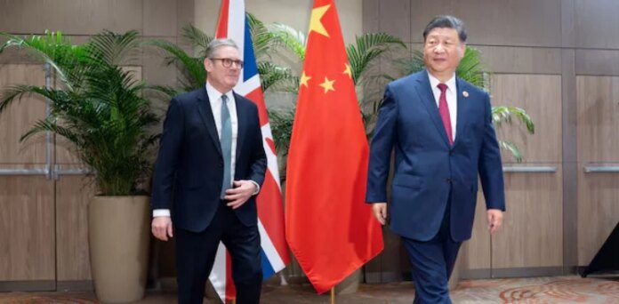 Starmer, Xi stress need for stronger UK-China ties