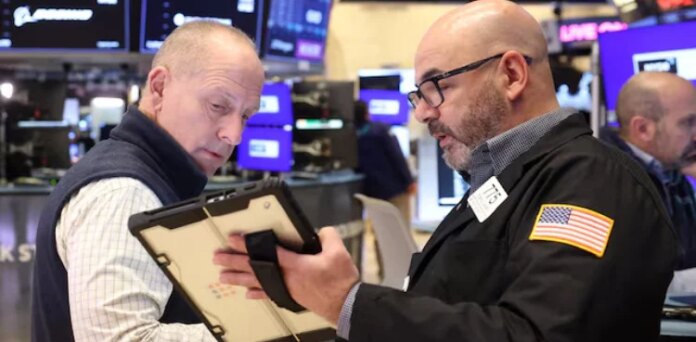 Stocks mixed after jittery week, gold eases, dollar pauses