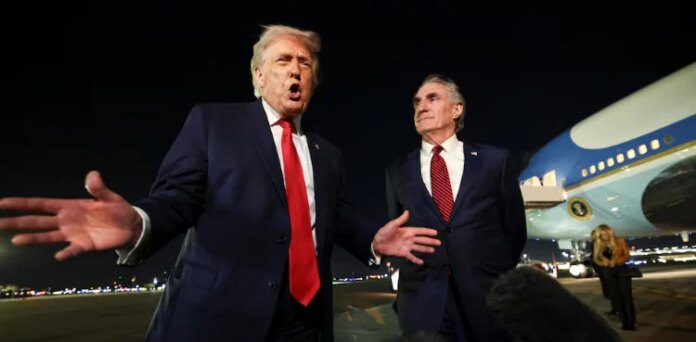 Trump, sharing leaked texts and AI mock-ups, vows 'no going back' on Greenland