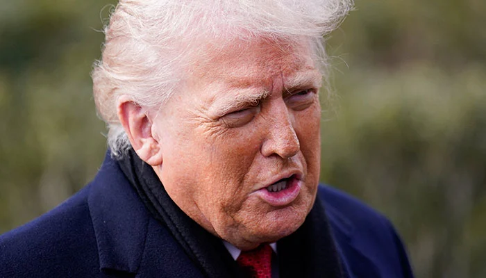 US President Donald Trump speaks to the press, before departing for Florida from the South Lawn, at the White House in Washington, D.C., US, January 16, 2026. — Reuters