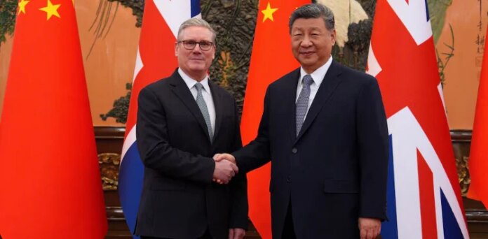 UK and China hail reset in ties as Starmer seeks 'sophisticated' relationship