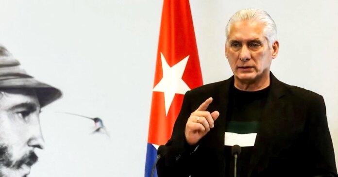 Cuban president says he's willing to talk to U.S. but preparing a 'defense plan' as fuel crisis worsens