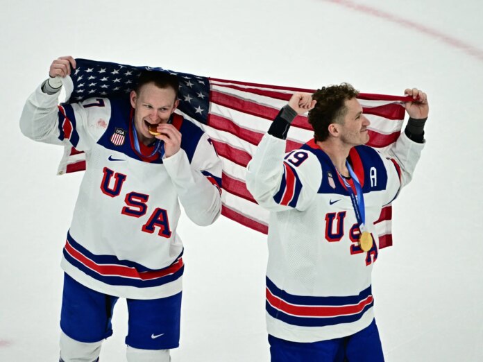 White House post after US hockey win over Canada stirs controversy | Winter Olympics News