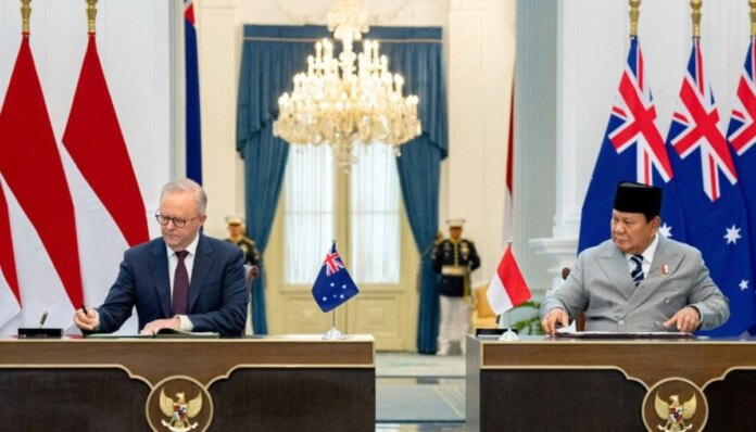 Australia, Indonesia sign new security pact to strengthen ties