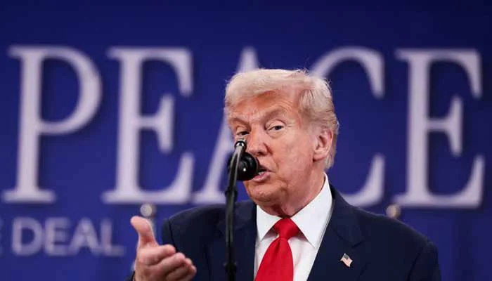 US President Donald Trump speaks ahead of the signing of a ceasefire deal between Cambodia and Thailand on the sidelines of the 47th Association of Southeast Asian Nations (ASEAN) summit in Kuala Lumpur, Malaysia, October 26, 2025. — Reuters