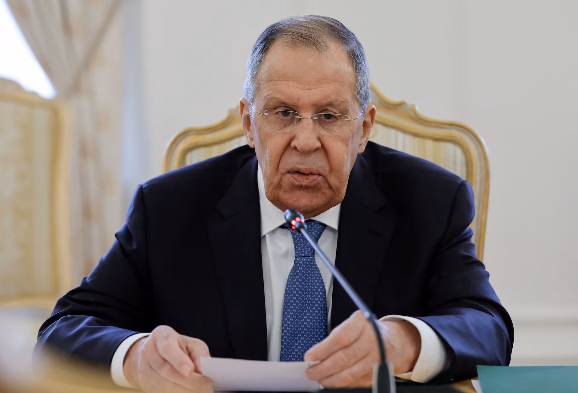 Russian Foreign Minister Lavrov and Kenyan Foreign Minister Mudavadi meet in Moscow