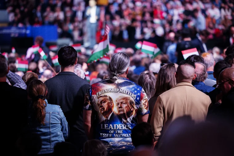 Image: JD Vance Supports Viktor Orb·n Election Campaign In Budapest