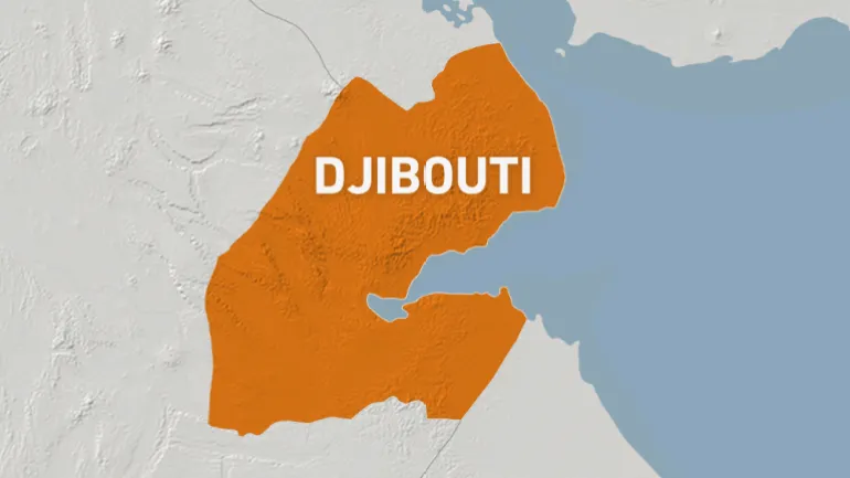 Map of Djibouti.