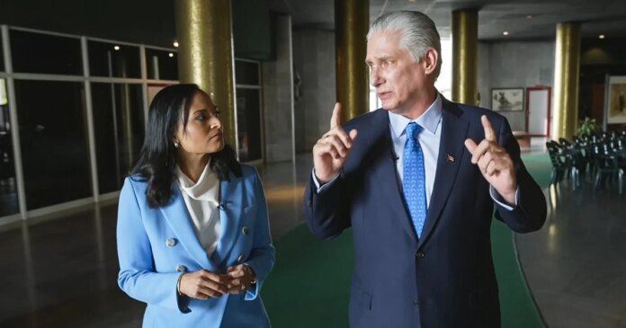 Cuba's president says he's 'not stepping down' in interview with NBC News