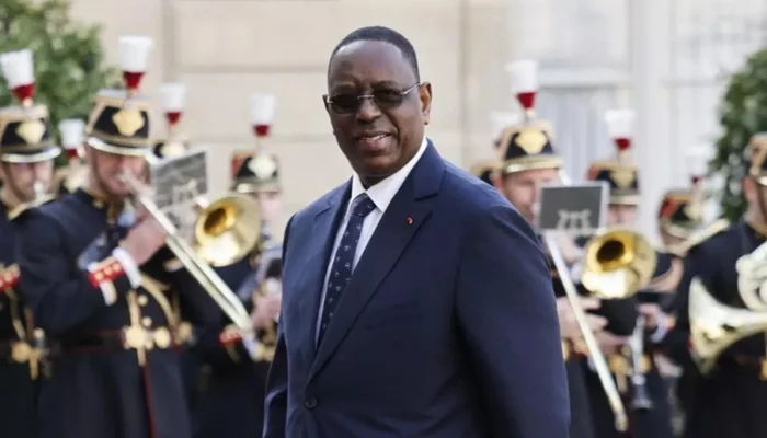 Former Senegalese president Macky Sall.— AFP