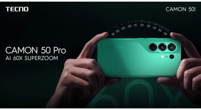 TECNO CAMON 50 Pro Introduces Advanced AI Photography with Aqua Mode and Super Zoom