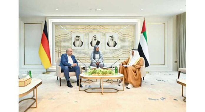 Saqr Ghobash, German Bundestag Vice President discuss parliamentary cooperation, regional developments