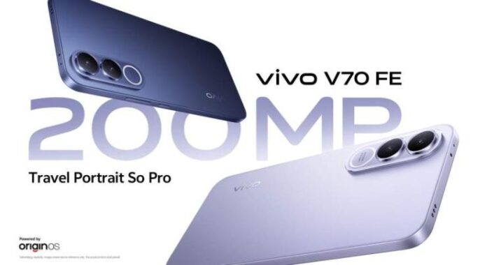 vivo Pakistan Introduces V70 FE: A 200 MP Stylish Lightweight Flagship Built for Clear Travel Portraits