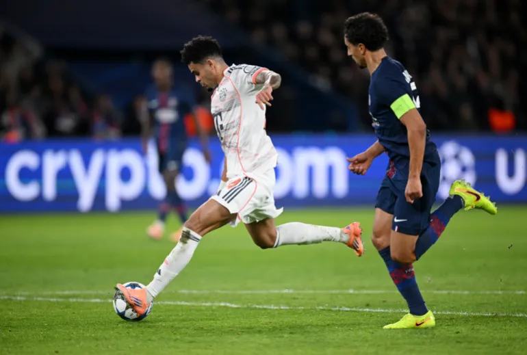 Luis Diaz in action.