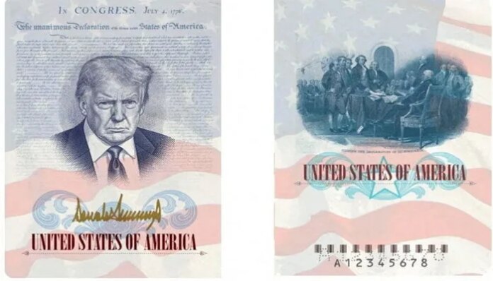 Trump to put his picture in US passports