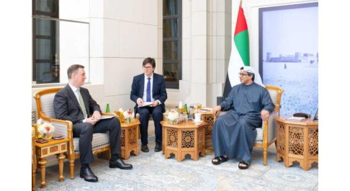 Mansour bin Zayed receives Russian Deputy Prime Minister