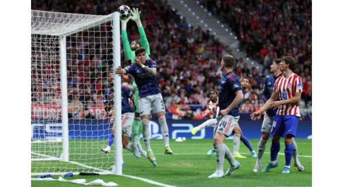 Atlético, Arsenal draw 1-1 in Champions League semifinal first leg