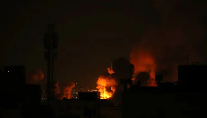 Smoke rises following an explosion, amid the U.S.-Israeli conflict with Iran, in Tehran, Iran, March 6, 2026. — Reuters