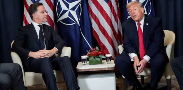 Trump criticizes NATO over Iran in meeting with alliance's boss