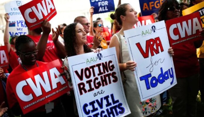 US Supreme Court ruling limits 'Voting Rights Act' enforcement power