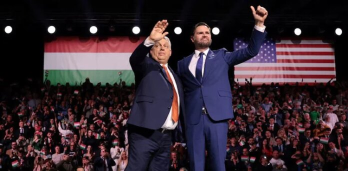 Vance says EU is meddling in Hungary's election as he backs Orban in Budapest