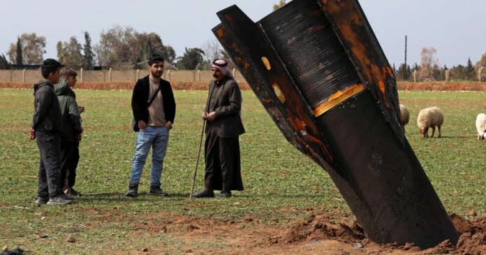 Iran is accelerating efforts to dig out missiles and munitions